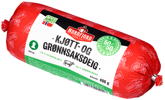 Kjøtt- og grønnsaksdeig