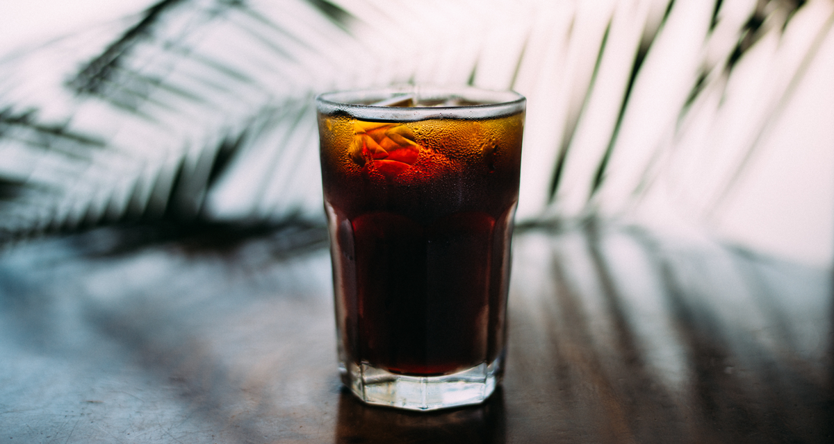 Et glass med cola x