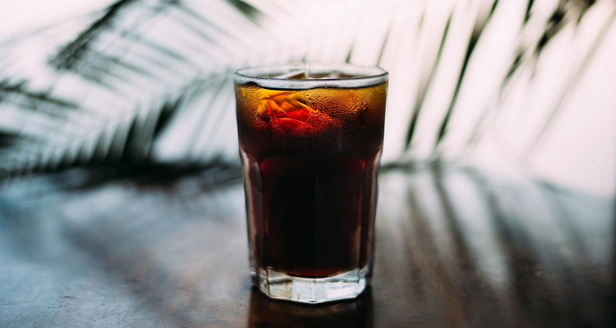 Et glass med cola x