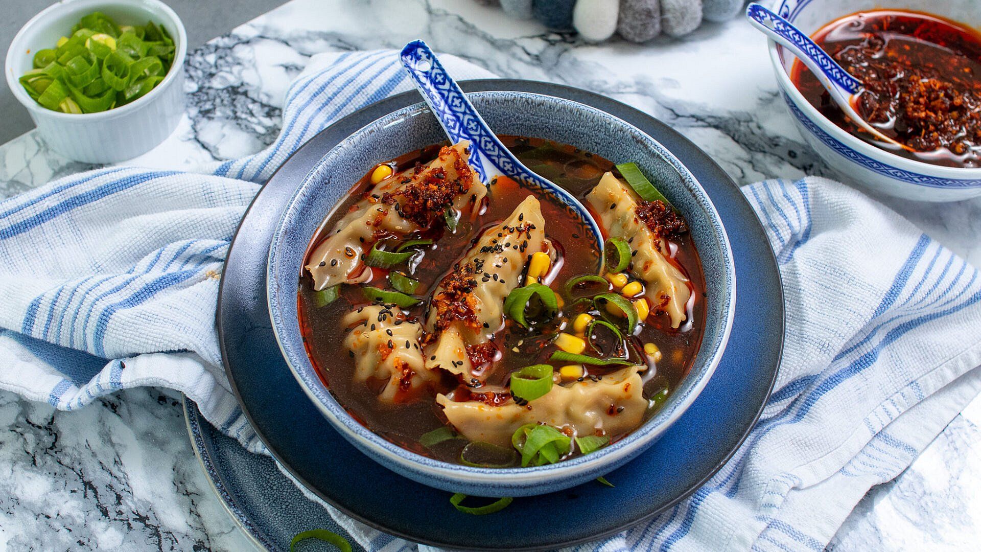 Dumpling suppe av August og Martin