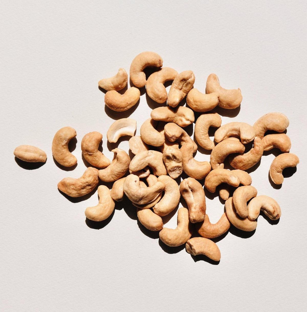 Bilder av cashew nøtter